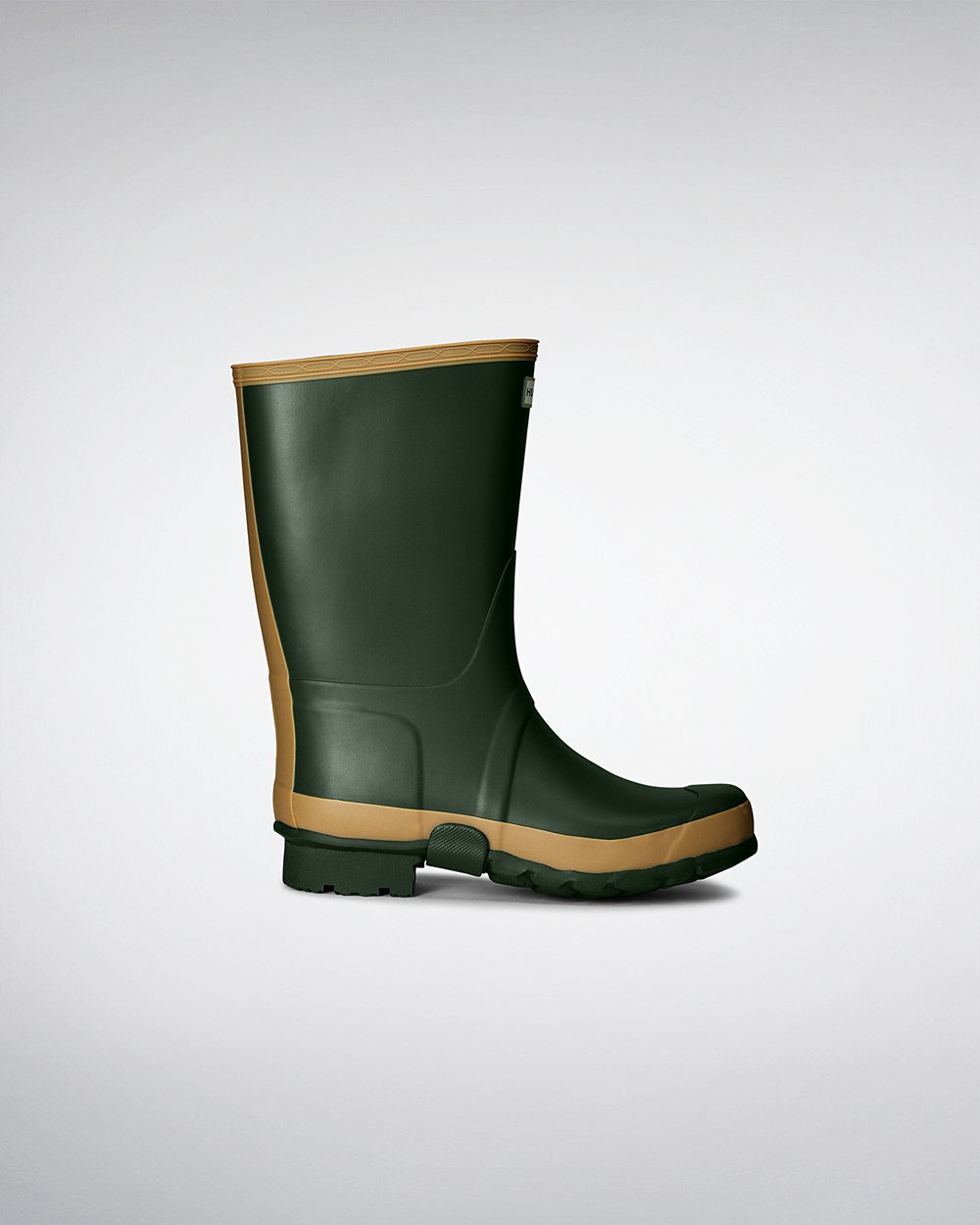 Botas De Cortas Gardener Hunter Hombre - Verdes - 265384ABW